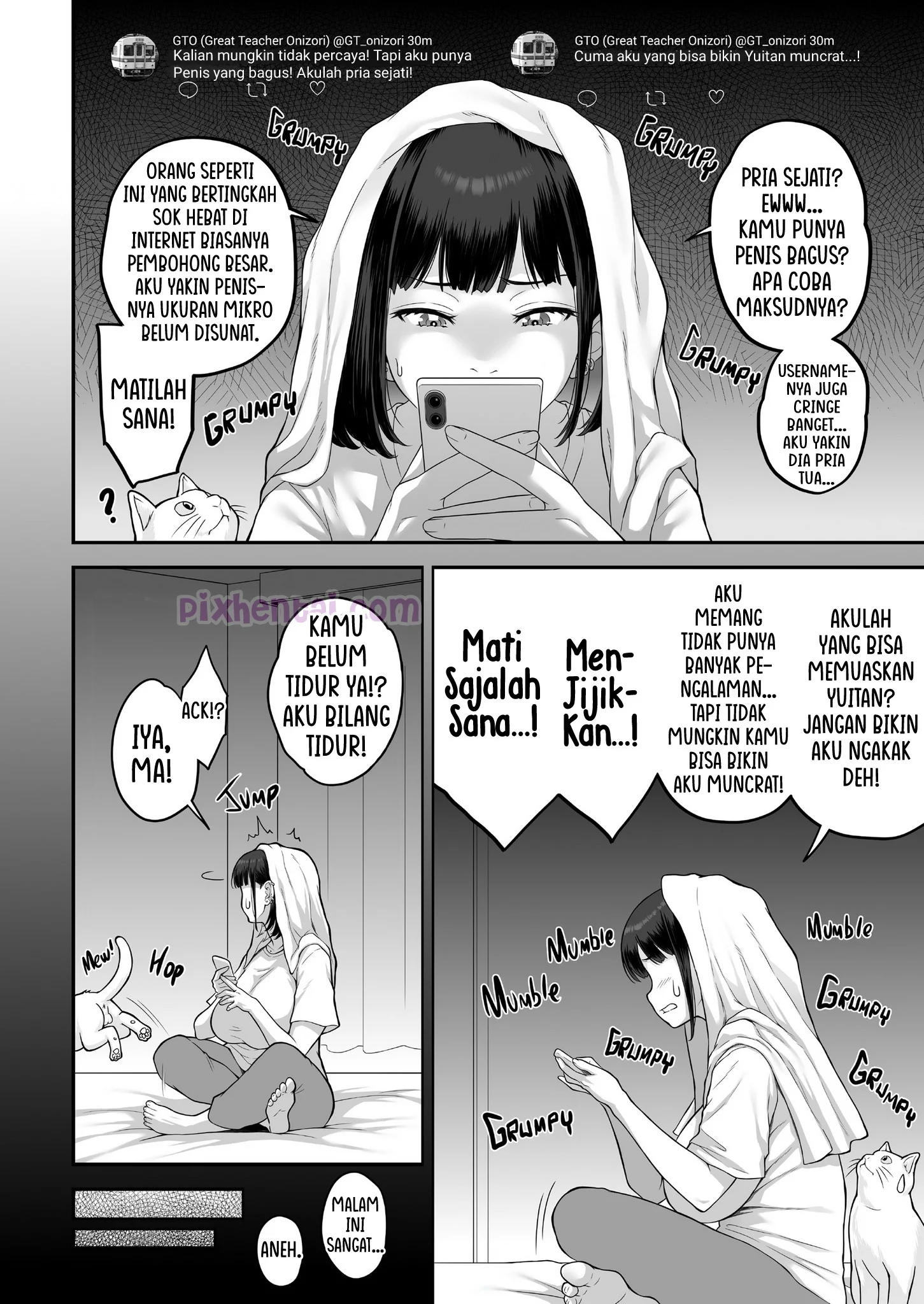 Komik hentai xxx manga sex bokep Gal ga Ossan to LoveHo de Asedaku SEX suru Riyuu 35